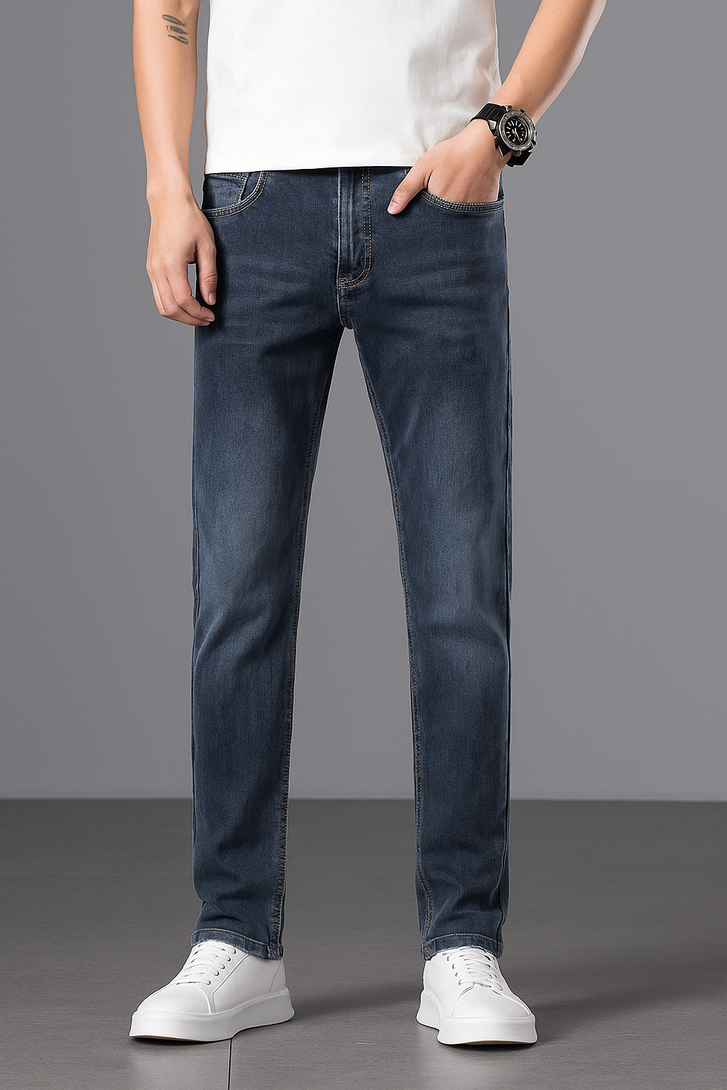 The denim jeans