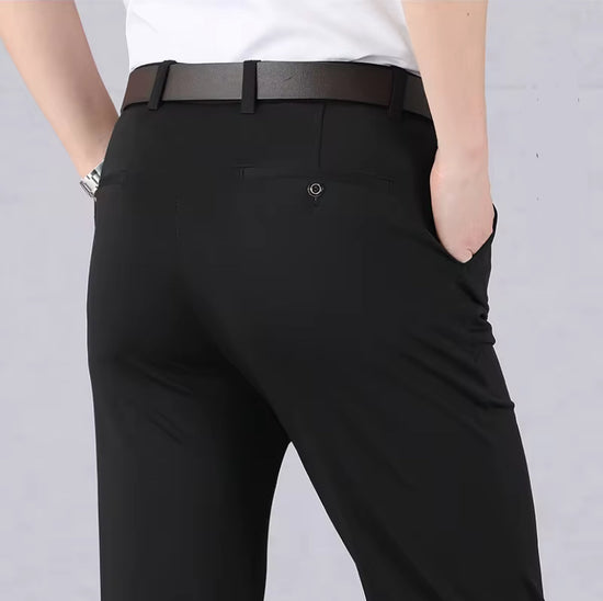 Winter Trousers - Water-Resistant Nylon-Spandex Chinos