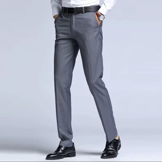 Tech Trousers - Slim Fit Water-Resistant Travel Pants