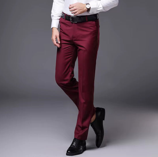 Tech Trousers - Slim Fit Water-Resistant Travel Pants