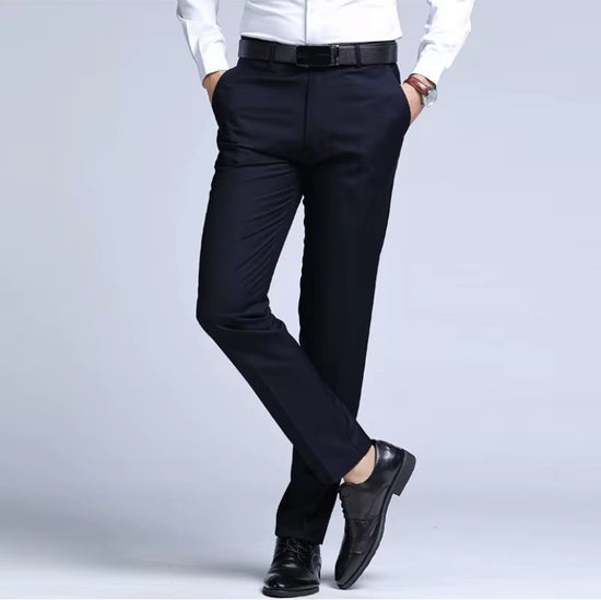 Tech Trousers - Slim Fit Water-Resistant Travel Pants