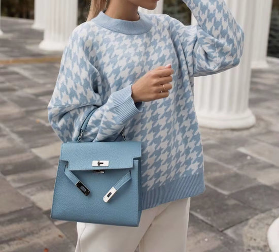 Dames Sweater met Patroon - Zachte en Warme Breistof
