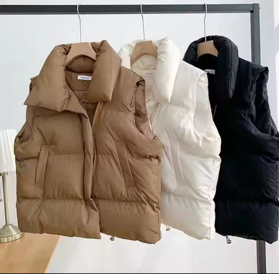 Dames Bodywarmer met Mouwloos Ontwerp en Ritssluiting