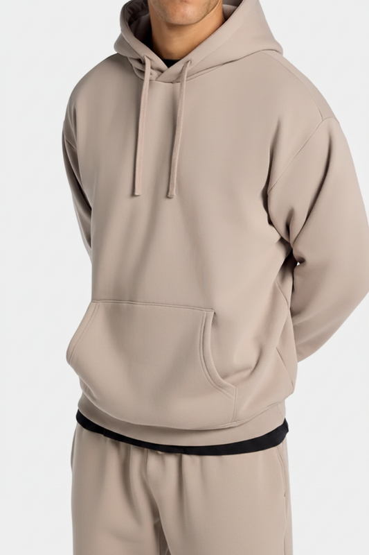 Beige Hoodie Product Photo