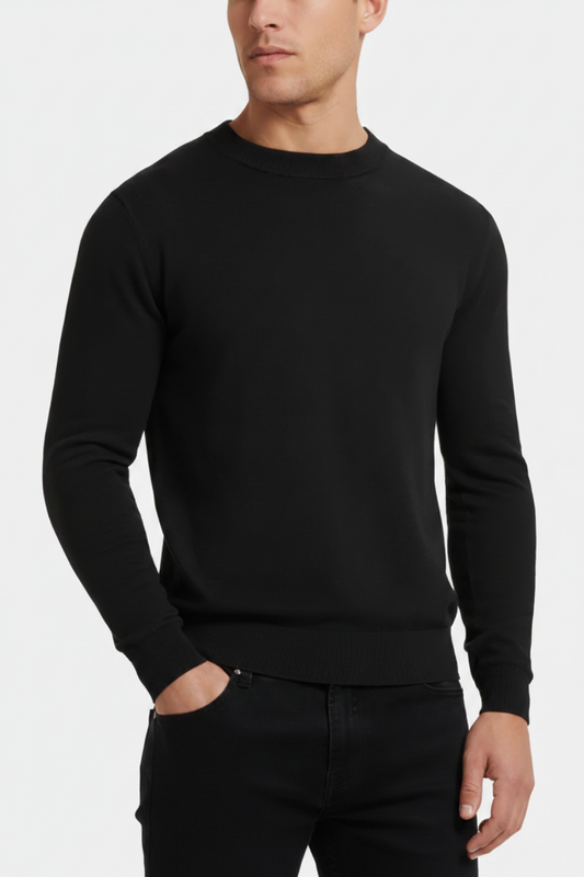 Black Knit Sweater