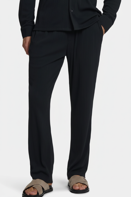 Black trousers — clean background