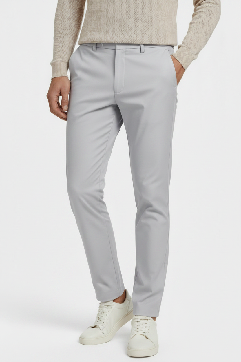 Broek lichtgrijs