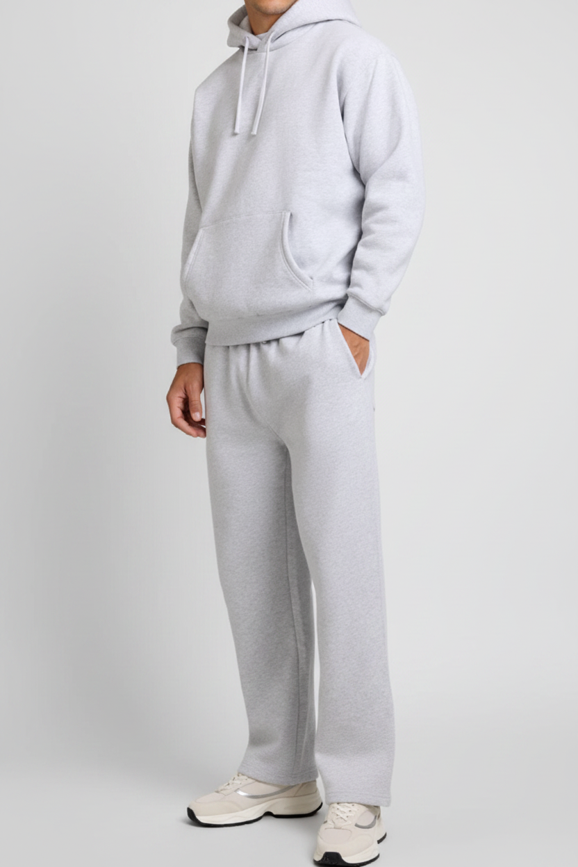 Gray Tracksuit White Background