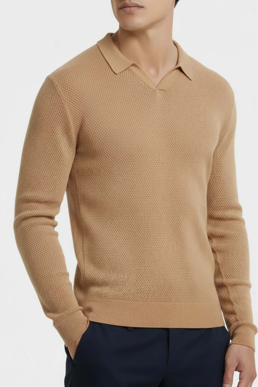 Licht bruine sweater
