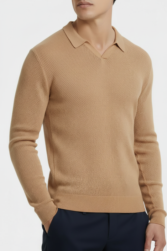 Licht bruine sweater