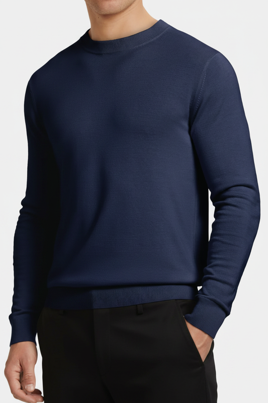 Navy Knit Sweater v2
