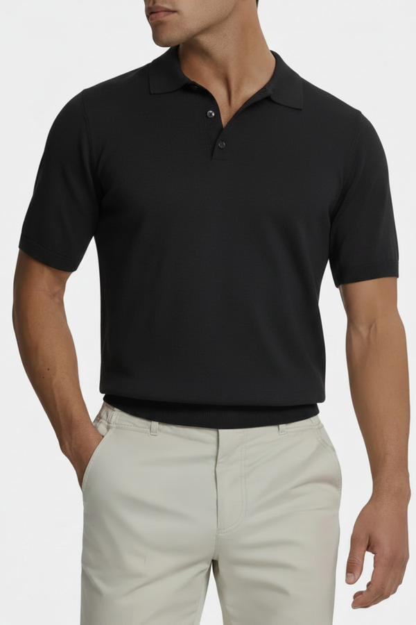 Polo zwart