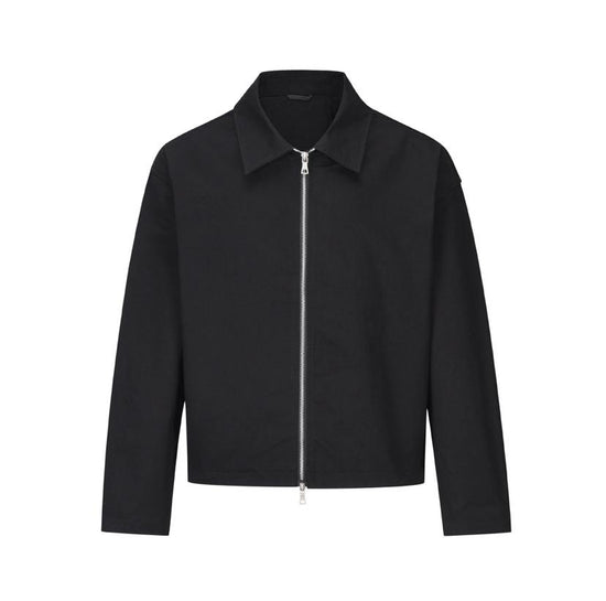 Almira Noir Over Jacket - Versatile Layering Outerwear